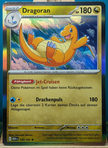 Pokemon 151 dragoran - pokemon,