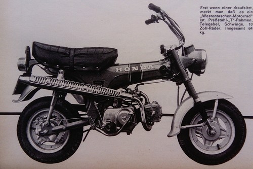 Motorrad 1970 honda dax - 24/1970,