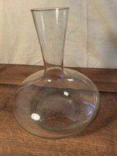 Klare vintage glasvase - vintage,
