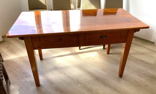 Kleiner biedermeier esstisch - kleiner, biedermeier-esstisch