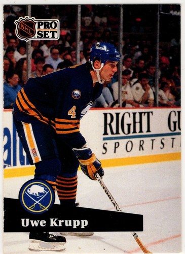 1991 pro set - uwe, krupp