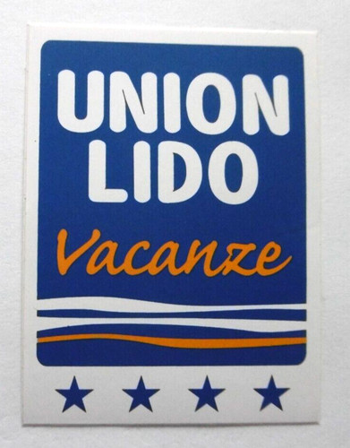 Souvenir aufkleber union lido - souvenir-aufkleber,