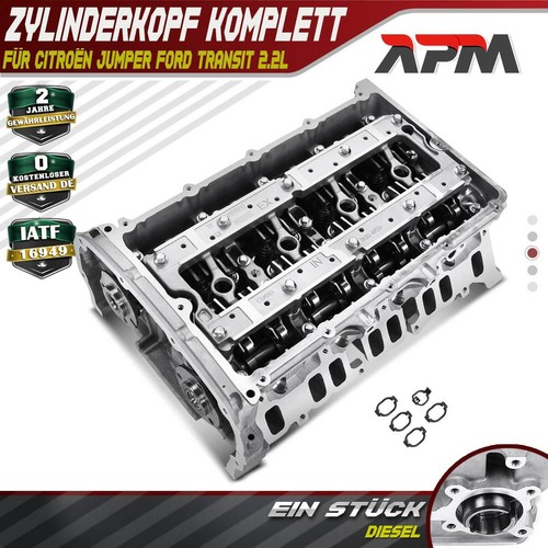 Zylinderkopf komplett für - zylinderkopf,
