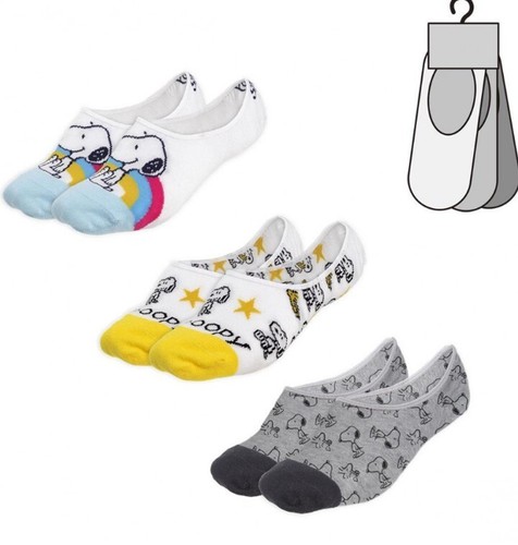 Snoopy sneaker socken 3er - 3er, pack