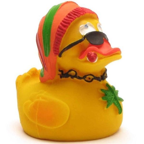 Badeente rasta duck - rasta,