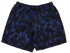 Badehose mit palm print - mit, palm-print,