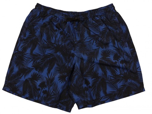 Badehose mit palm - badehose, blau