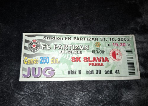Gebrauchtes ticket pokal - ticket, uefa