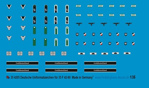 Peddinghaus decals 4205 - peddinghaus-decals, 1/35