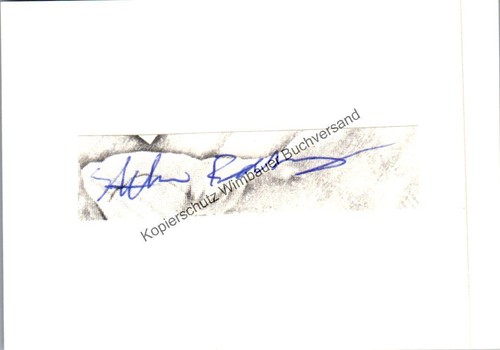 Original autogramm stefan - original,