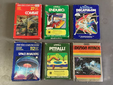 6 x Atari 2600 Module -