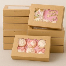 Cupcake box mit fenster - box,