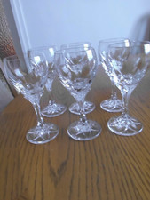 Weingläser 6 Stück Bleikristall 24% Cristallerie Zwiesel s. Bilder/Beschreibungs