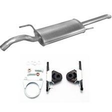 Aspuff Endschalldämpfer für