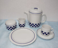 Thomas Porzellan SCANDIC Fjord Schachbrett blau, Würfel- Teile zur Auswahl