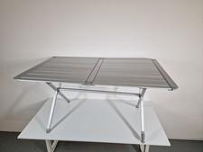 Brunner Gapless Level 6 Campingtisch 140x81x70cm Aluminium Tisch Camping MANGEL!