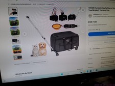 Neuer Hundetrolley faltbar