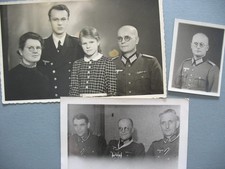 3 alte FOTOS SOLDATEN