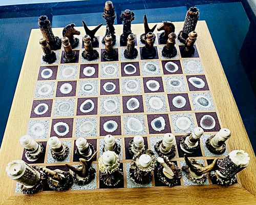 Schachspiel hirschset mit - schachspiel,