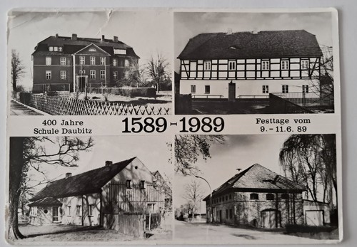 400 jahre schule daubitz - ak,