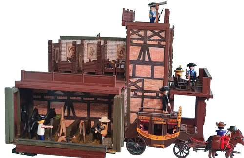 Playmobil custom wells fargo - custom,
