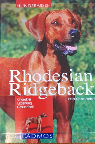 Hunde buch rhodesian ridgeback - buch,