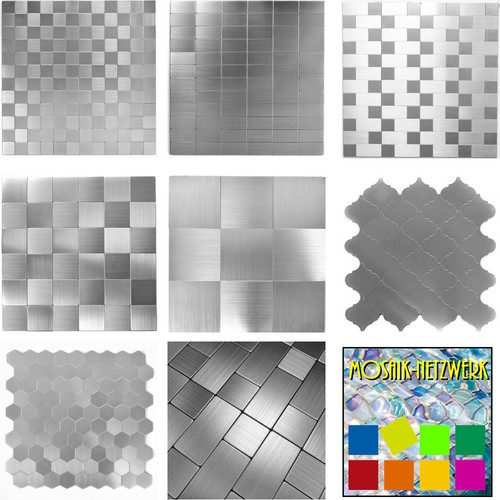 Metall mosaik fliesen - metall,