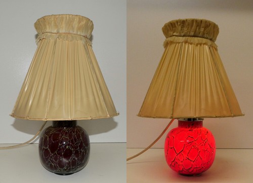 Wmf ikora tischlampe gelb - tischlampe,, gelb-rot