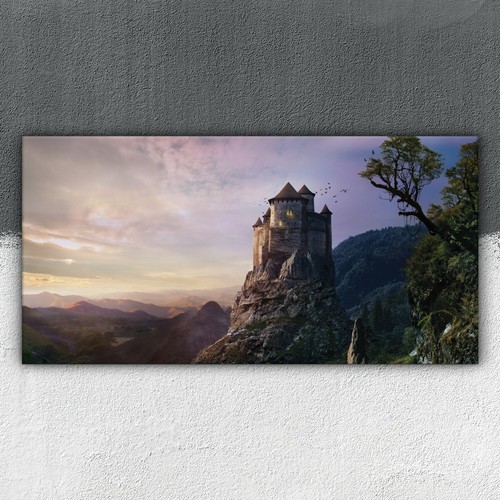 Phantasie burg auf - dem, hügel
