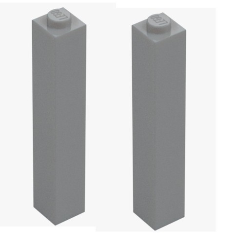 Lego stein 1x1x5 medium - lego®, 2x