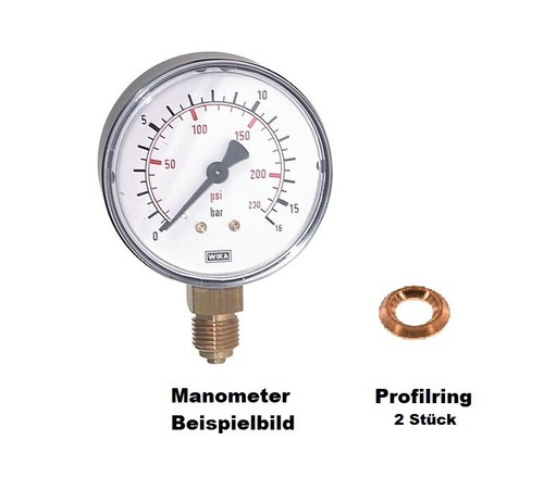 Manometer druckluft wasser - manometer,, druckluft,
