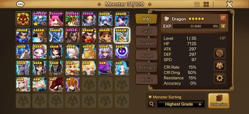 Summoners war starter ld5 - starter,