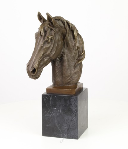 Xxl bronze pferdkopf horse - pferdkopf,