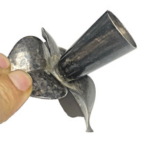 Antiken Kerzenhalter, in