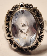 D0021 - Antiker Silber Ring -