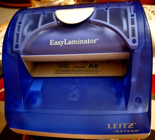 Leitz oxyron easy laminator - leitz,