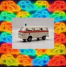 Brekina VW Bus Bulli T2 Polizei Bern Schweiz STAPO OVP 1:87 SoMo Sondermodell 