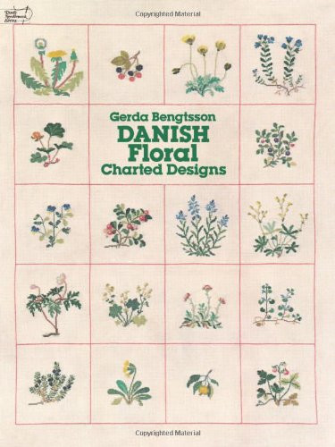 Danish floral charted designs - floral,
