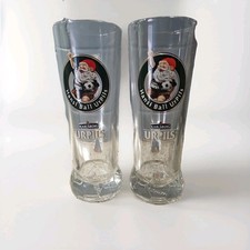 2 Stück Karlsberg  Hansi Ball URPILS  Glas 0,3 L - Original SAMMLERSTÜCK!