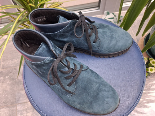 Semler stiefelette petrol - semler, petrol,