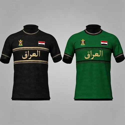 Irakische flagge gedruckt - 3d,