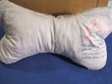 Nackenrolle Nackenkissen Buchstütze  Leseknochen "So lange Du klein bist" mit RV