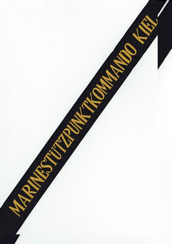 Bundesmarine:Mützenband