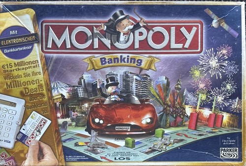Monopoly banking hasbro - banking,