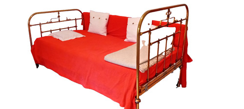 Goldenes bett bettgestell - bett",,