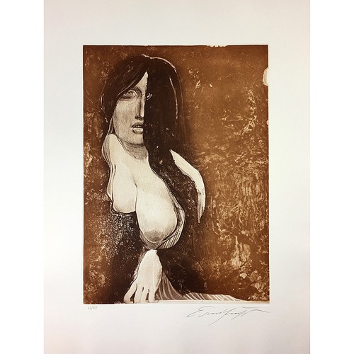 Ernst fuchs handsignierte - fuchs,