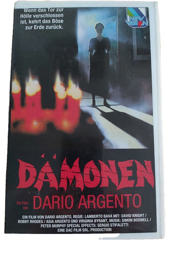Dämonen - (vhs, filmkassette)