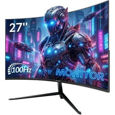 Curved zoll gaming monitor - curved,