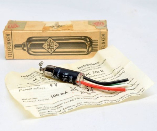 Telefunken ac701k vakuumröhre - ac701k,