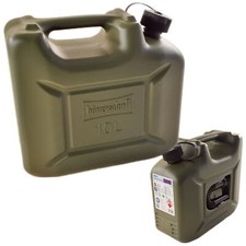 1 Stk.Hünersdorff 10Liter Kanister oliv Benzinkanister Dieselkanister